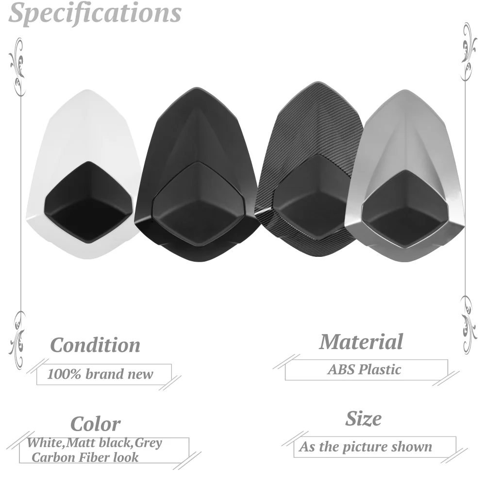 Чехол для заднего сиденья мотоцикла Cowl Solo обтекатель Triumph Speed Triple RS1050 RS 1050 2018 2019 2020