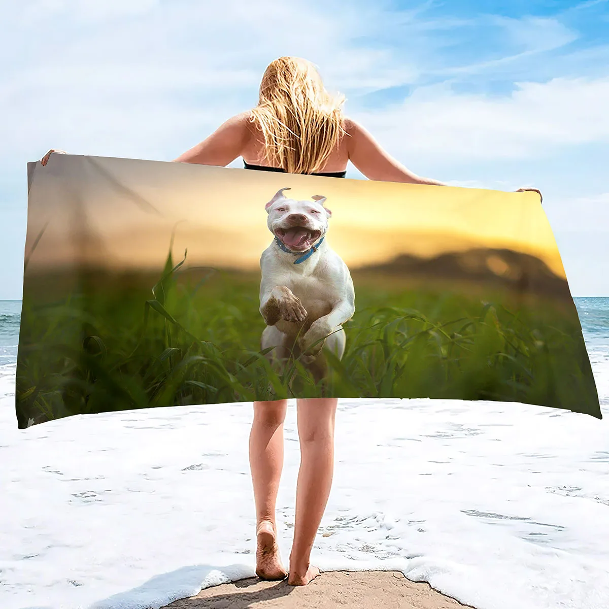 For Bath Travel Outdoors Lightweight Soft Towels Super Absorbent Sandproof Quick Dry Towel