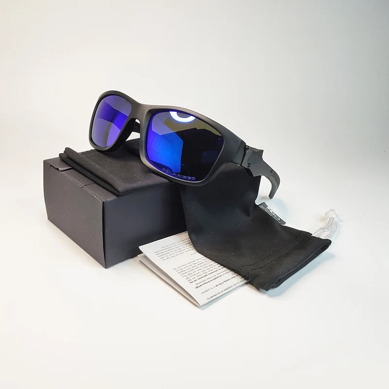 

Cycling glasses For men Polarized Sunglasses sports glasses Fishing Eyeglasses Wood grain frame with Box