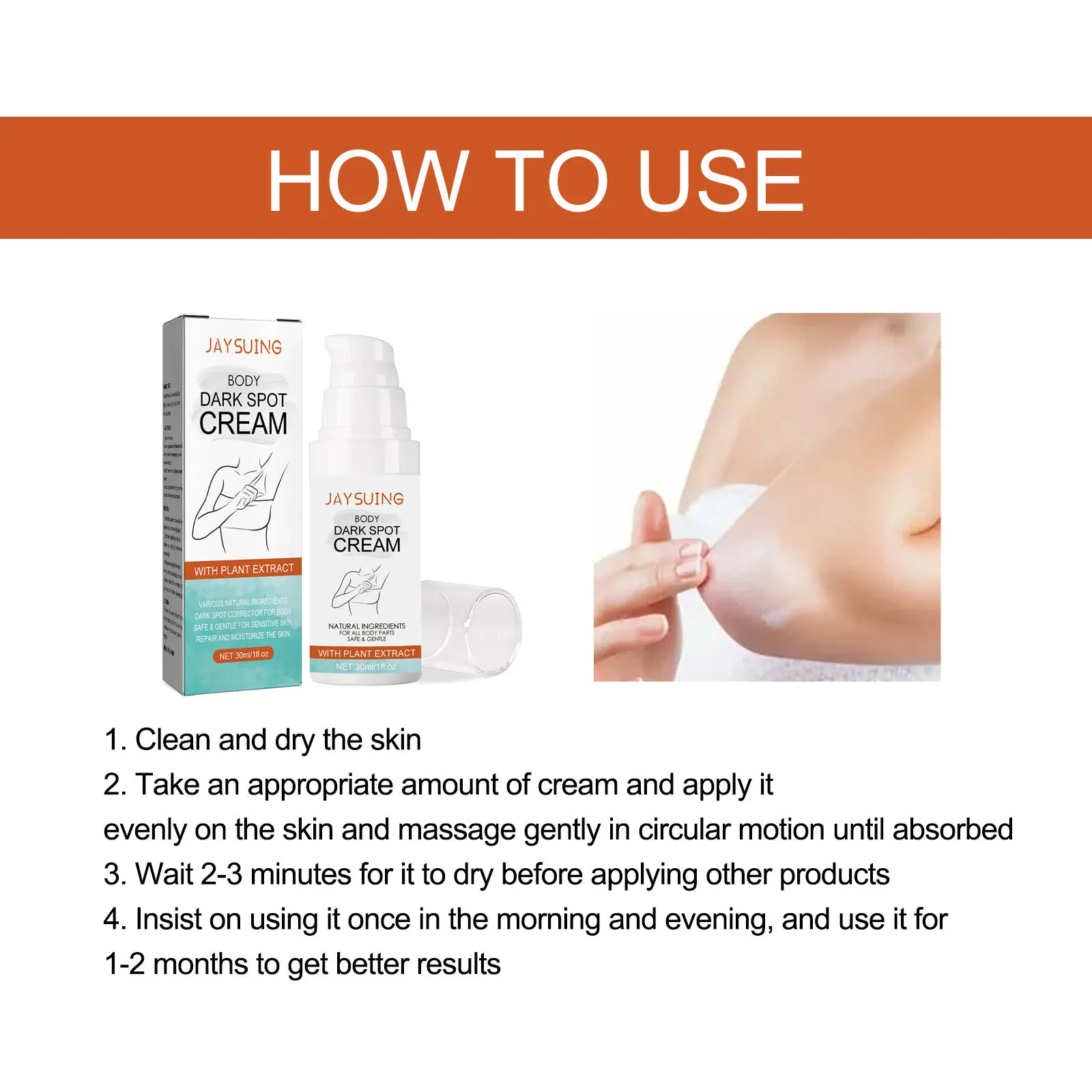 Отбеливающий крем для подмышек Dark Sp-ot Pigme отбеливающий увлажняющий темной кожи