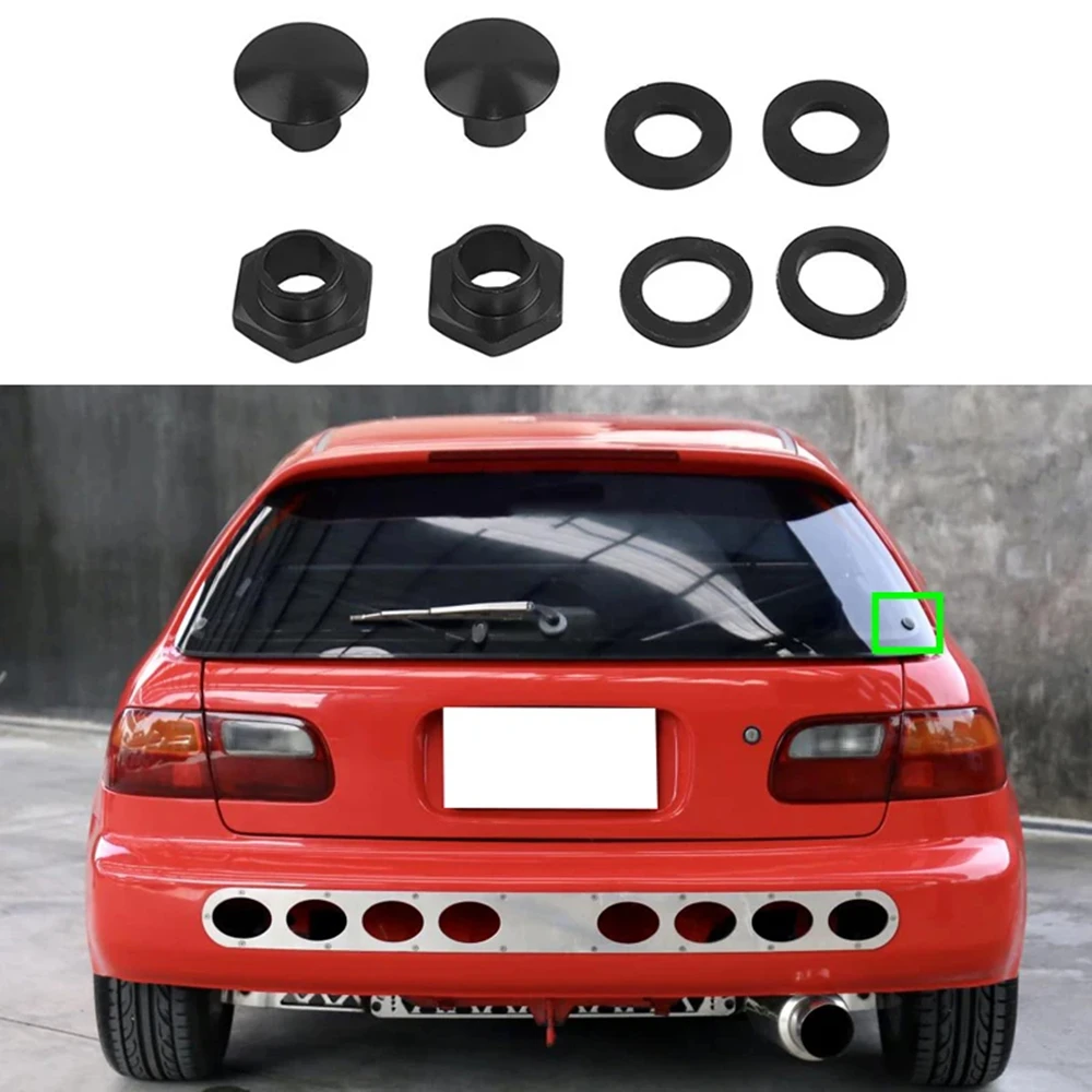 Для хэтчбека Honda Civic 3Dr 1992-1995 CRV 1997-2001 экстерьерная стойка для стекла заднего