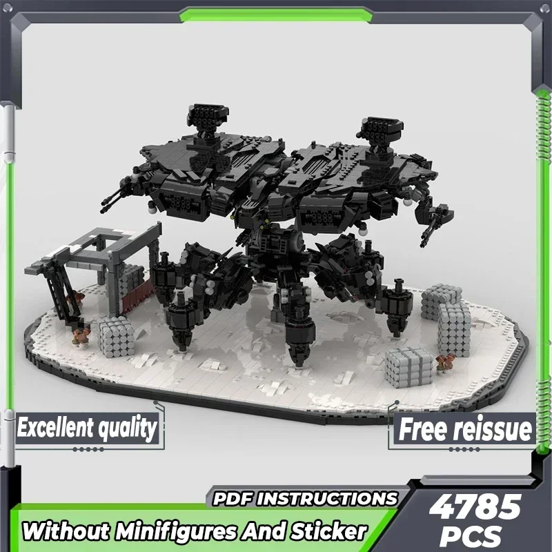 Игровая модель Moc строительные кирпичи Death Bringer Mech Technology модульные блоки подарки