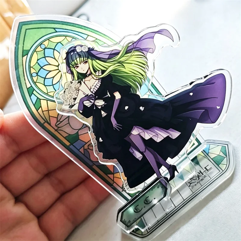 Аниме CODE GEASS: Лелуш Восставший противостоящим, С.С. Акриловая подставка для косплея, настольные фигурки, украшения, аксессуары для демонстрации, реквизит (art.: 3920dbeecb92e) - 3920dbeecb92e