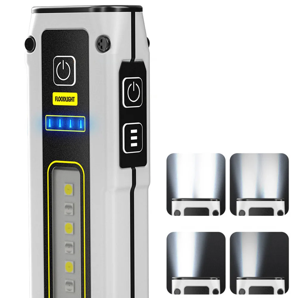 

Светодиодная многофункциональная лампа COB для кемпинга с регулируемой яркостью и зарядкой типа c
