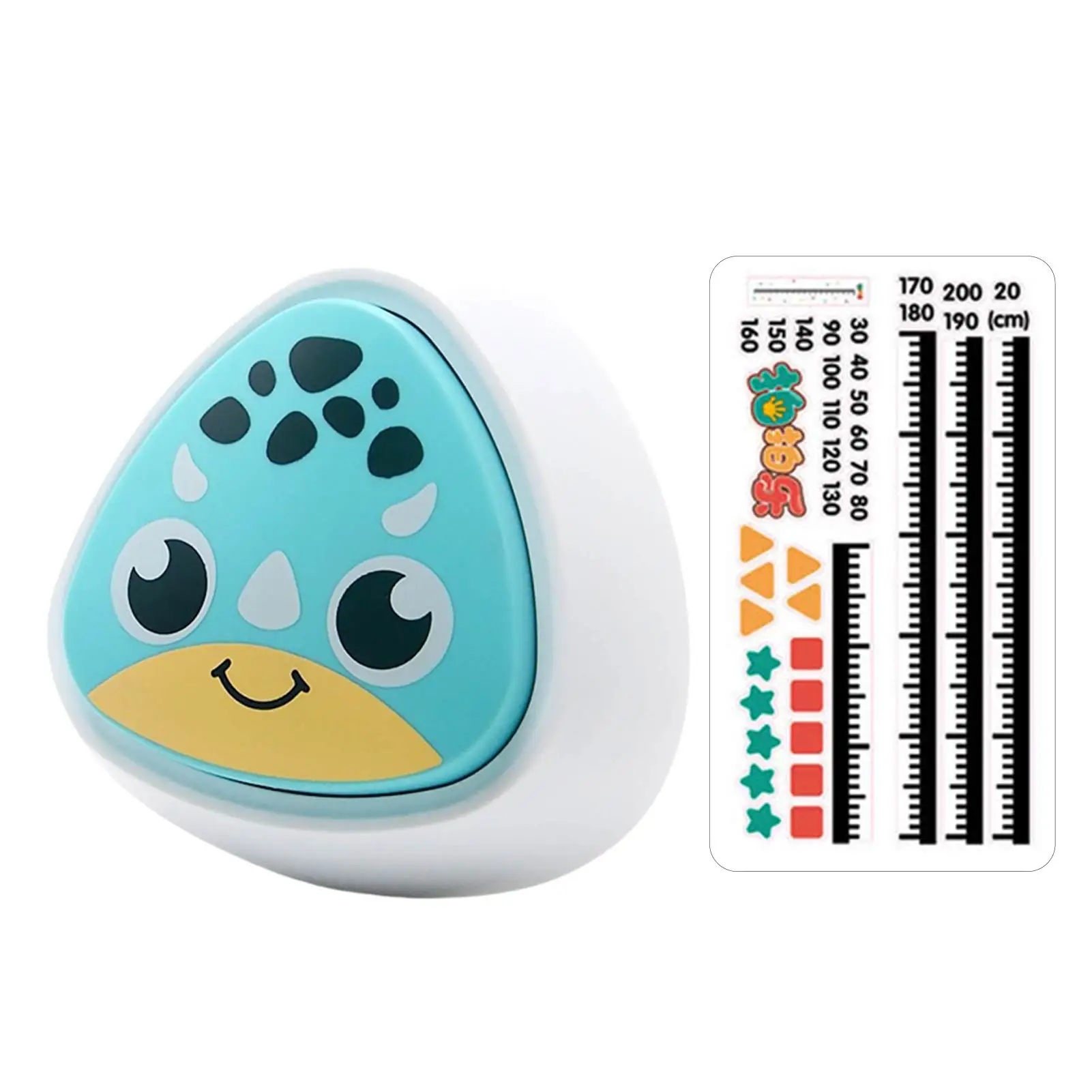 

Touch Jumping Counter Toy Kids Touch High Jump Voice Counter Cute Jump Training Button With Height Sticker Easy To Install