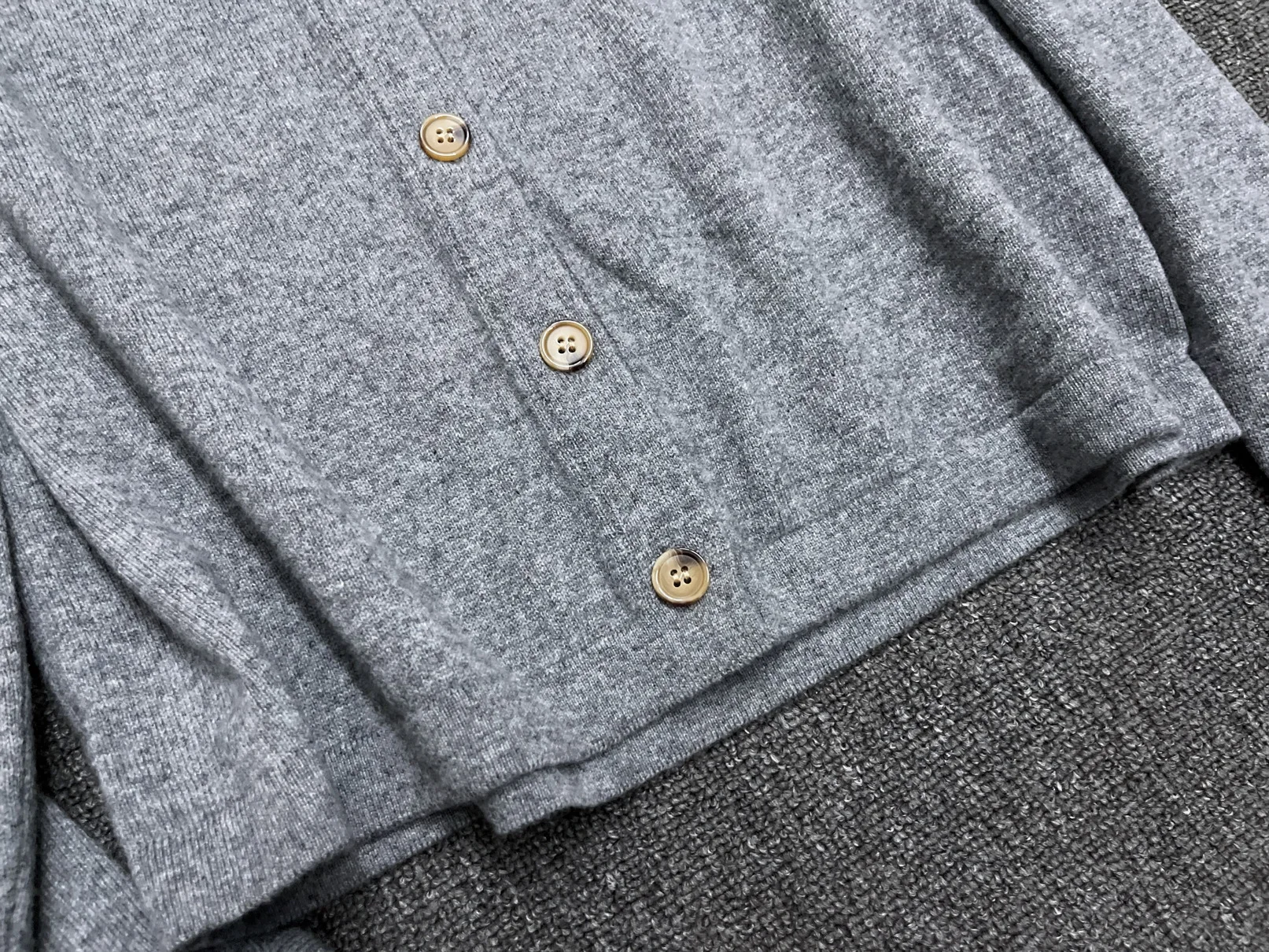 Maxdutti 2024 зимний минималистичный шерстяной свитер однобортный вязаный кардиган с