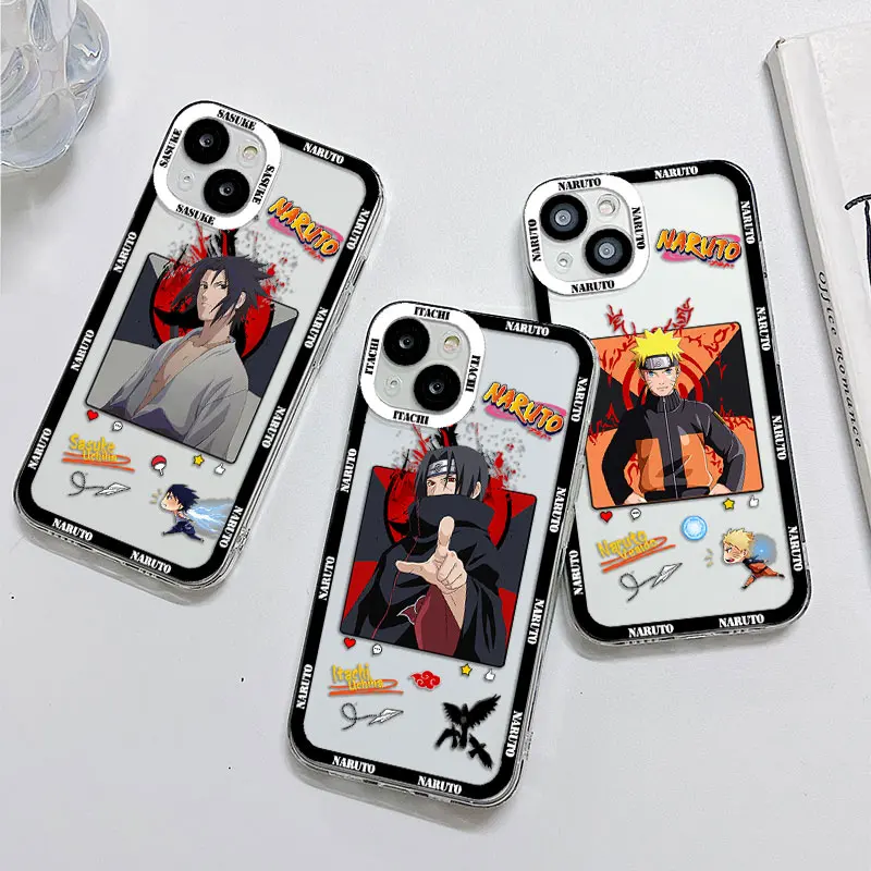 

Japan Anime Boys Phone Case for iPhone 7 8 Plus X XR XSMAX 11 12 13 14 Mini Pro Max Clear Soft Silicone Transparent shell