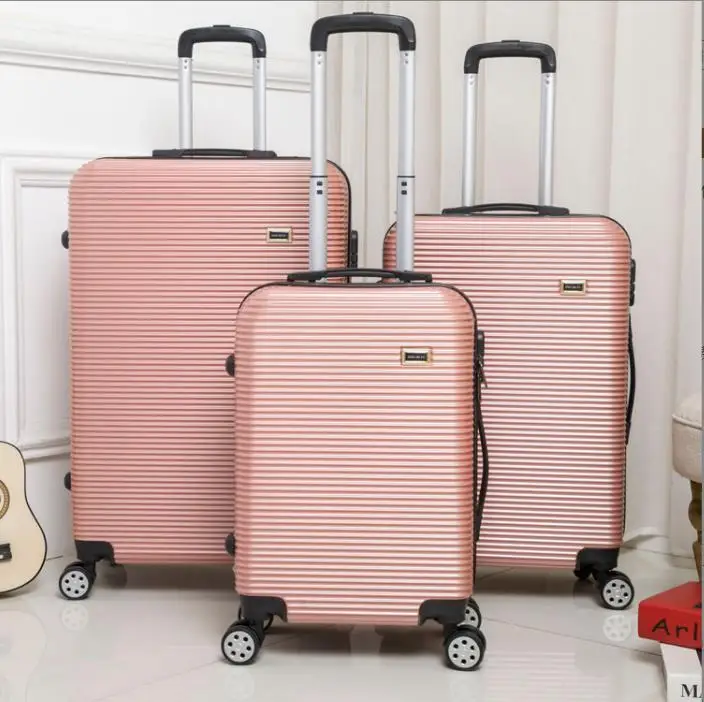 

YX16808 YoiXin Multi-Color ABS Cabin Trolley Luggage Suitcase Sets Of 3 Pieces 20" Designer Suitcase Set For Women Luxury