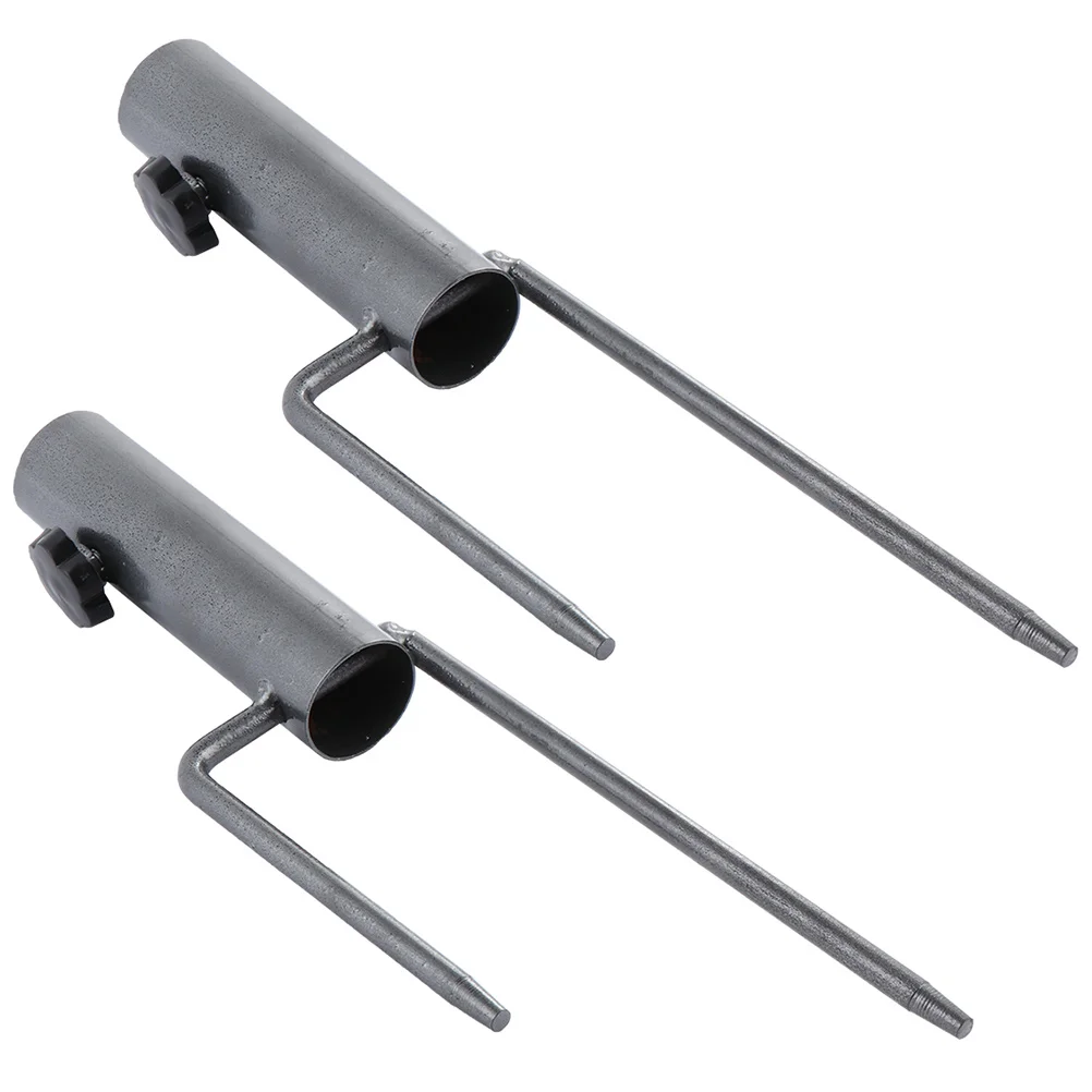 

Umbrella Pole Supply Practical Stand Fixed Anchor Courtyard Parasol Spike Patio