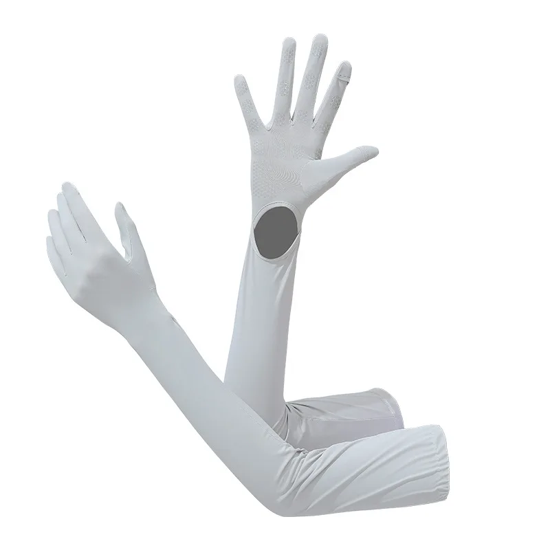 Шелковые солнцезащитные чехлы для женщин дышащие наружные велоспорта бега