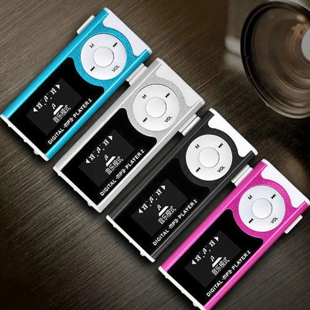 Портативная Mp3 карта с фонариком на экране Micro Card со звуком без потери качества Sd
