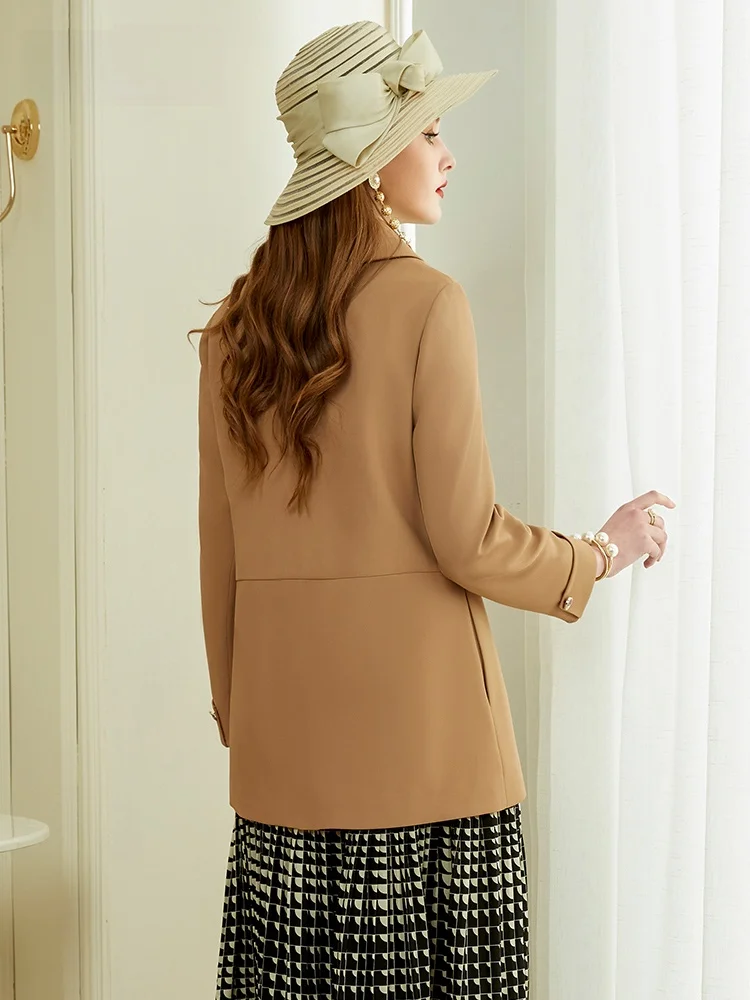 Универсальная верхняя одежда цвета хаки женская маленькая весенне-осенняя