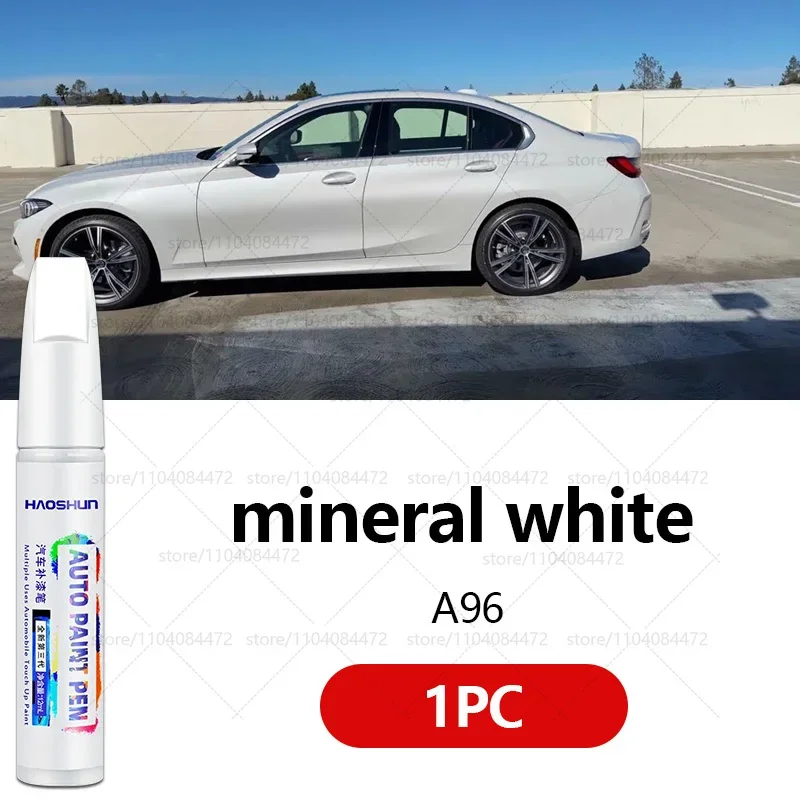 

Ручка для ремонта автомобильной краски для BMW 3 серии 1975-2025, аксессуары для ремонта царапин, черный 668 белый A96 серебристый A83 синий C10