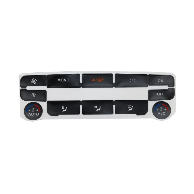 Наклейки для ремонта кнопок для Ford Mondeo MK4 S Max 2006-2015, серебряные наклейки с климат-контролем для Ford Galaxy, фиксация уродливых клавиш