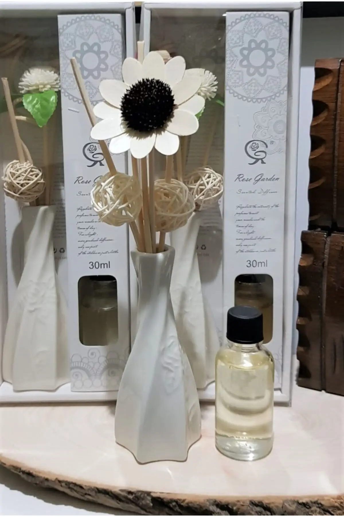 

Ароматический бамбуковый парфюм в полоску, Свеча для туалета и ванной комнаты, масляная лампа и искусственный аромат