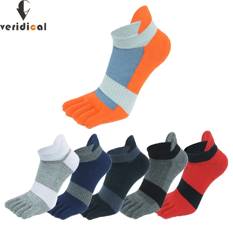 chaussettes-de-sport-en-coton-pour-hommes-5-paires-a-cinq-doigts-a-la-cheville-en-maille-rayee-respirantes-anti-friction-sans-spectacle-eur39-46