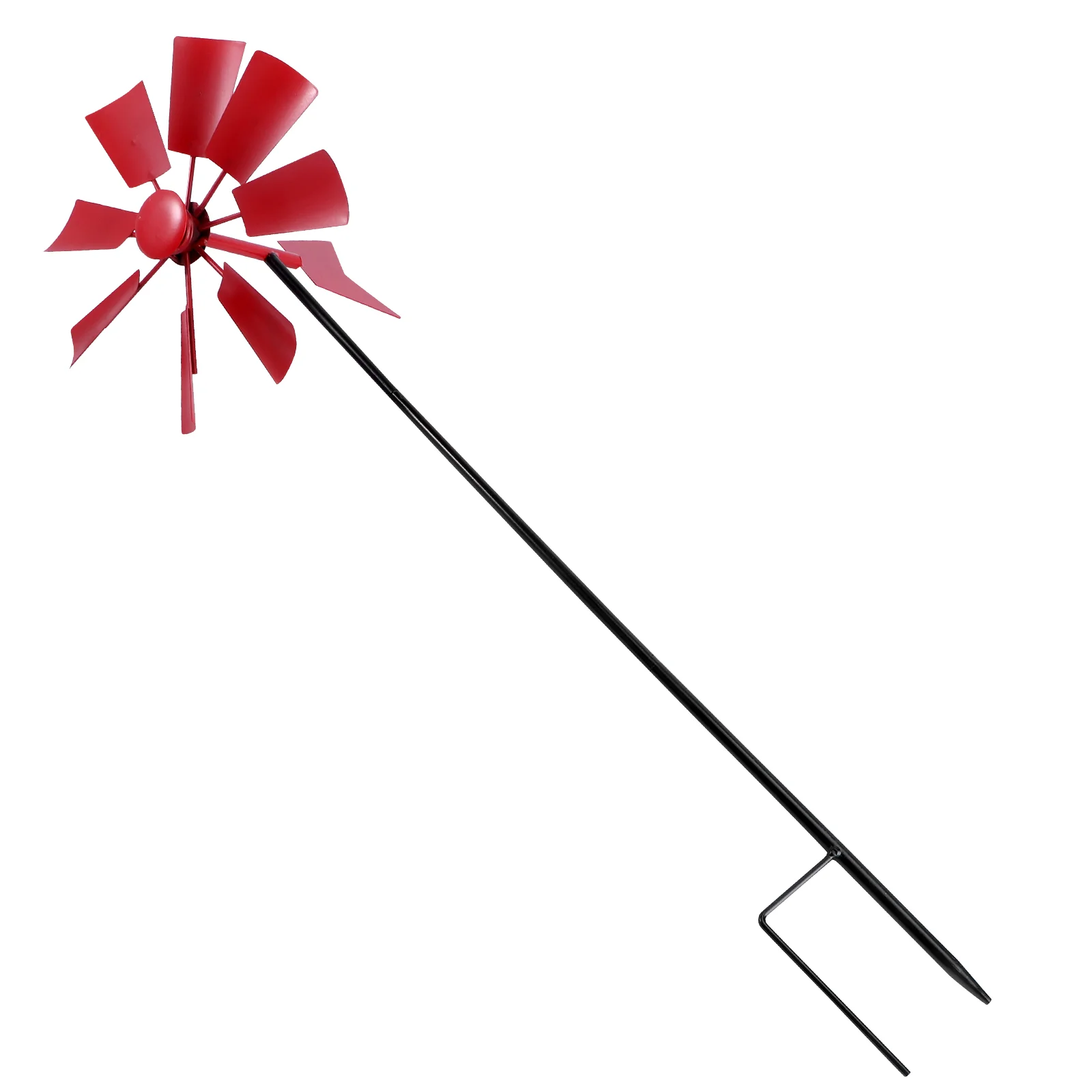 

Rotating Windmill Courtyard Winnower Fashion Decor Bike Decorations Gift Colorful Iron Pinwheel Children