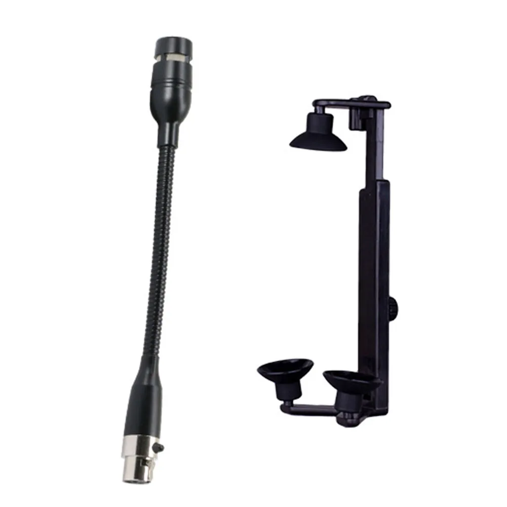 

Держатель с зажимом для микрофона, подходит для микрофонов AKG 3pin или 4pin, идеально подходит для воспроизведения акустической гитары, прочный и стабильный