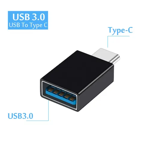 Универсальный USB 3.0 Type-C OTG адаптер типа C «папа» USB C «мама» для Macbook Xiaomi Samsung USB 2.0 OTG разъем
