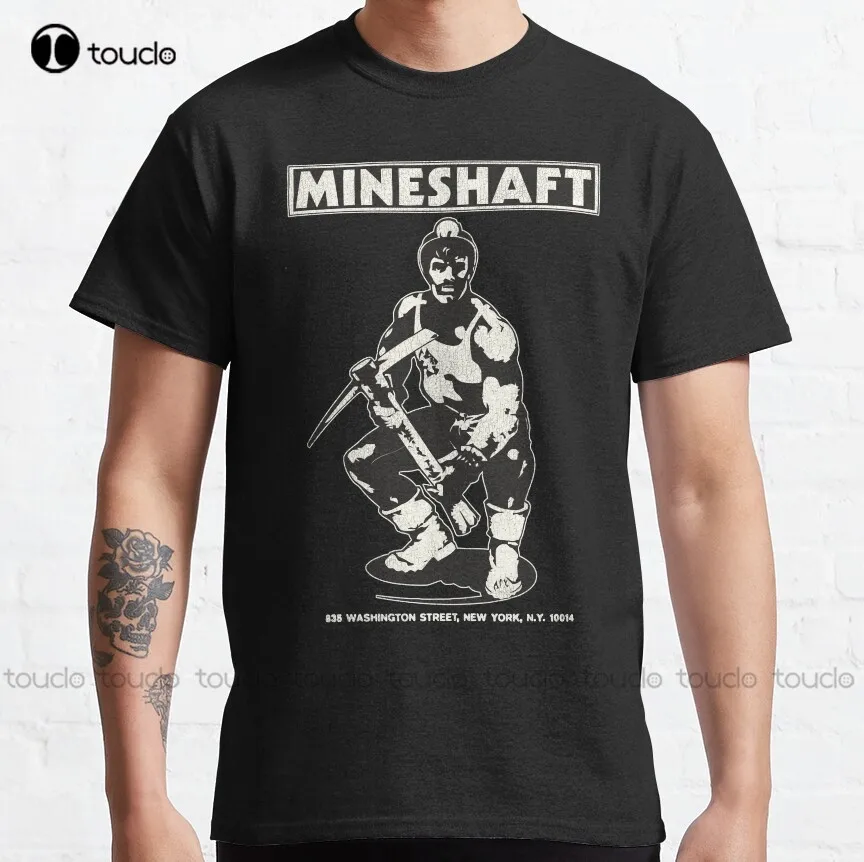 

Defunct The Mineshaft 70s 80s Gay Nightclub NYC Classic T-Shirt Christmas Gift Digital Printing Tee Shirts Xs-5Xl Streetwear
