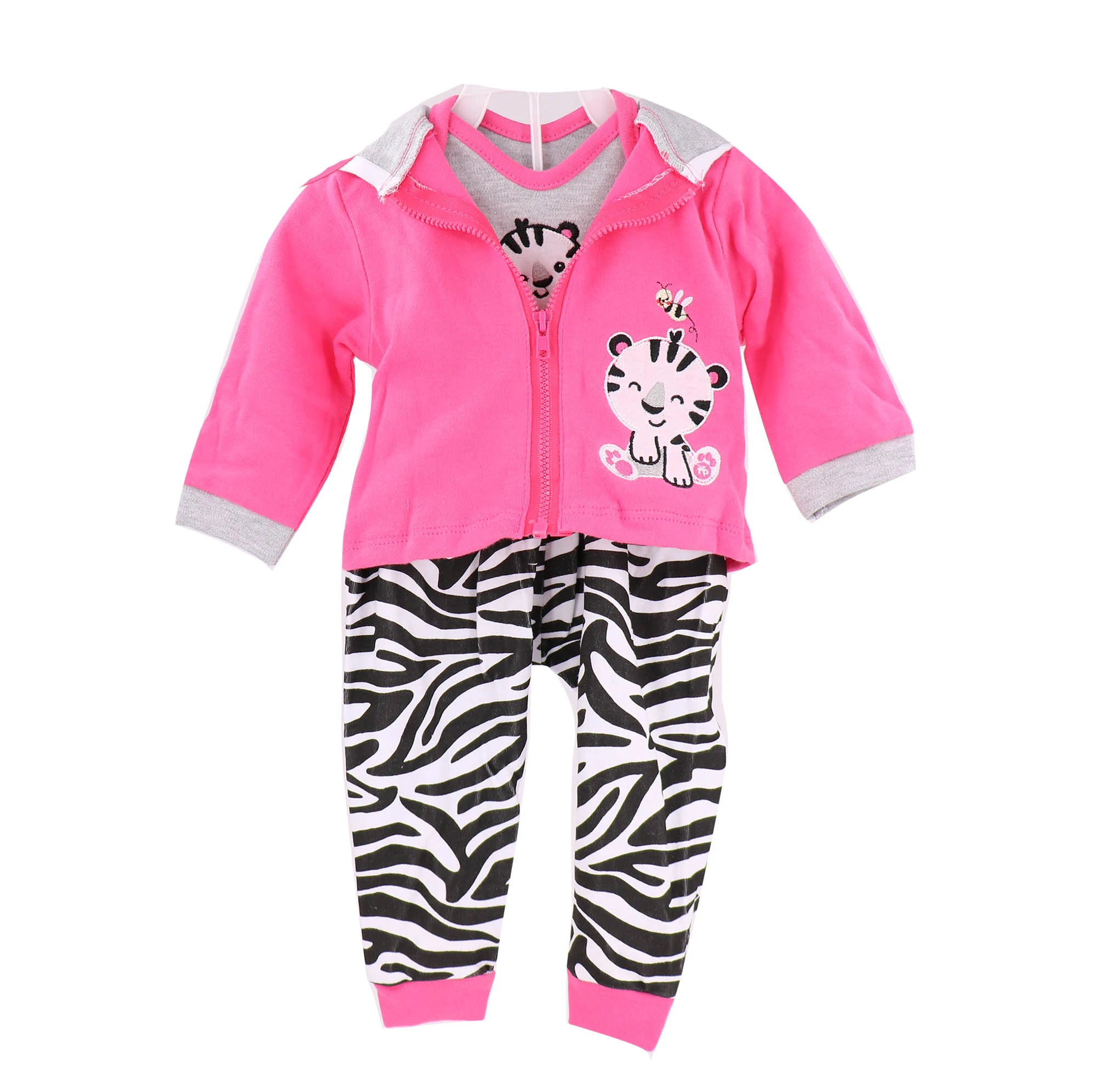 

Dolls Outfit For 55-61CM Baby Reborn Doll Cute Boy Girl Toddler Doll Clothes Jumpers Rompers