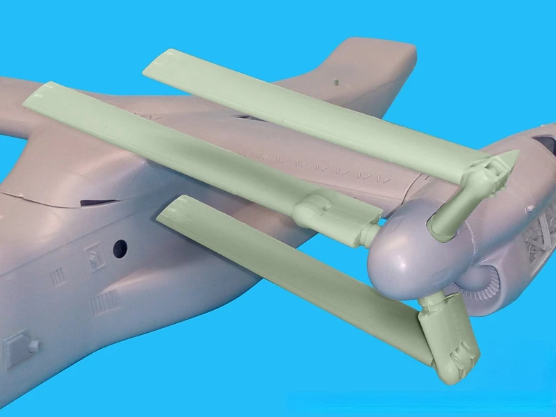 Aircraft Model Conversion Parts V-22 Osprey Folding Propeller Blade Conversion Parts