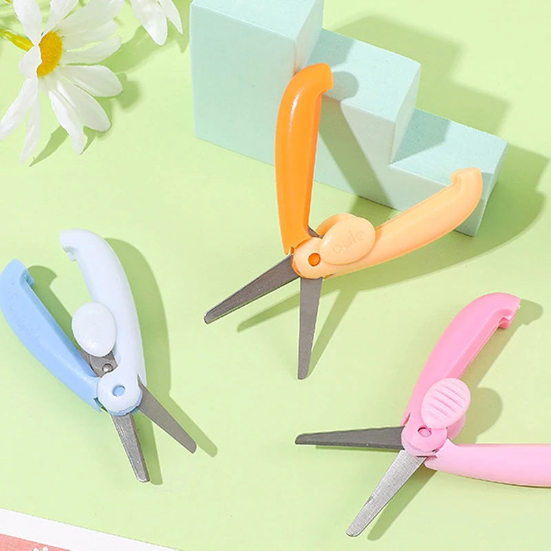 1 шт. мини-ножницы для студентов портативные лезвия из нержавеющей стали резки