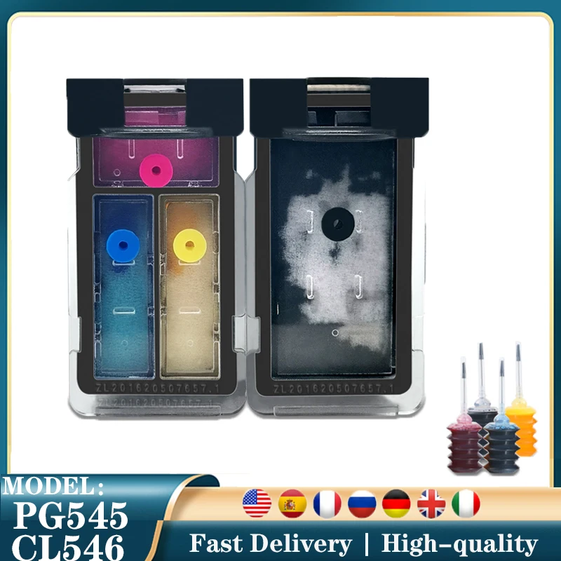 

Многоразовый картридж для принтера Canon 545 546 Pixma MG2950 MG2550 MG2500 MG3050 MG2450 MG3051 MX495