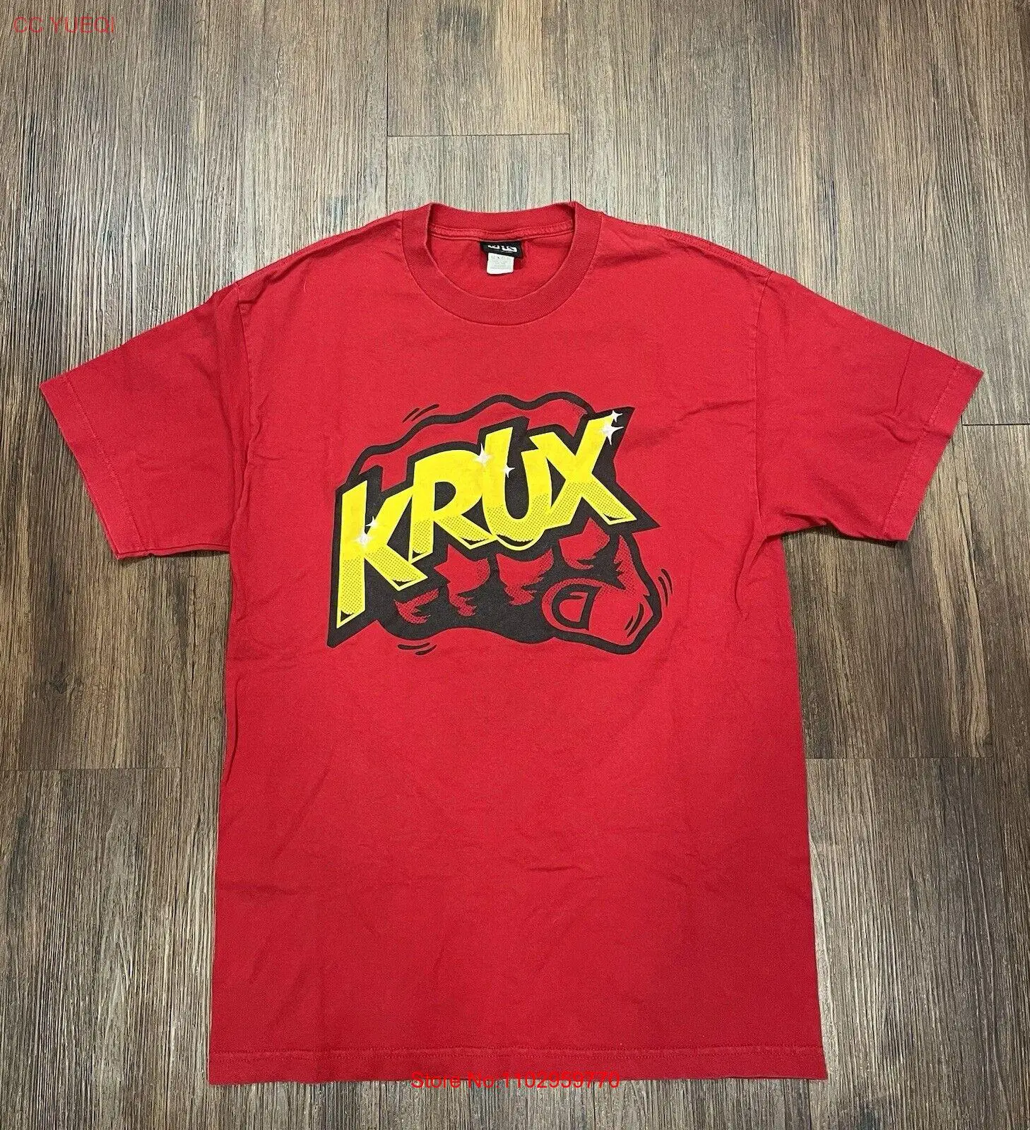 Винтажная футболка с рисунком скейтбординга Krux NHS 90-х Y2K фигуристки Размер L