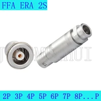 ffa era 2s m15 single core coaxial push pull self locking aviation connector for ultrasonic probe thickness gauge flaw detector