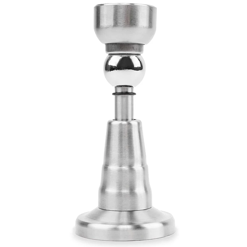 

Hot Magnetic Door Stop With Soft-Catch - Stainless Steel Brushed Magnetic Stopper, Chrome Heavy Duty Magnet,Hold Door Open