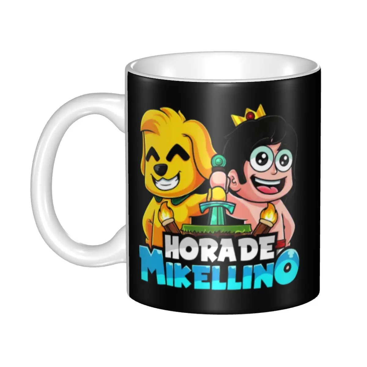 

Custom Compadretes Group Coffee Mugs DIY Perrito Mikecrack Cartoon Ceramic Milk Tea Cup Men Women Outdoor Work Camping Cups