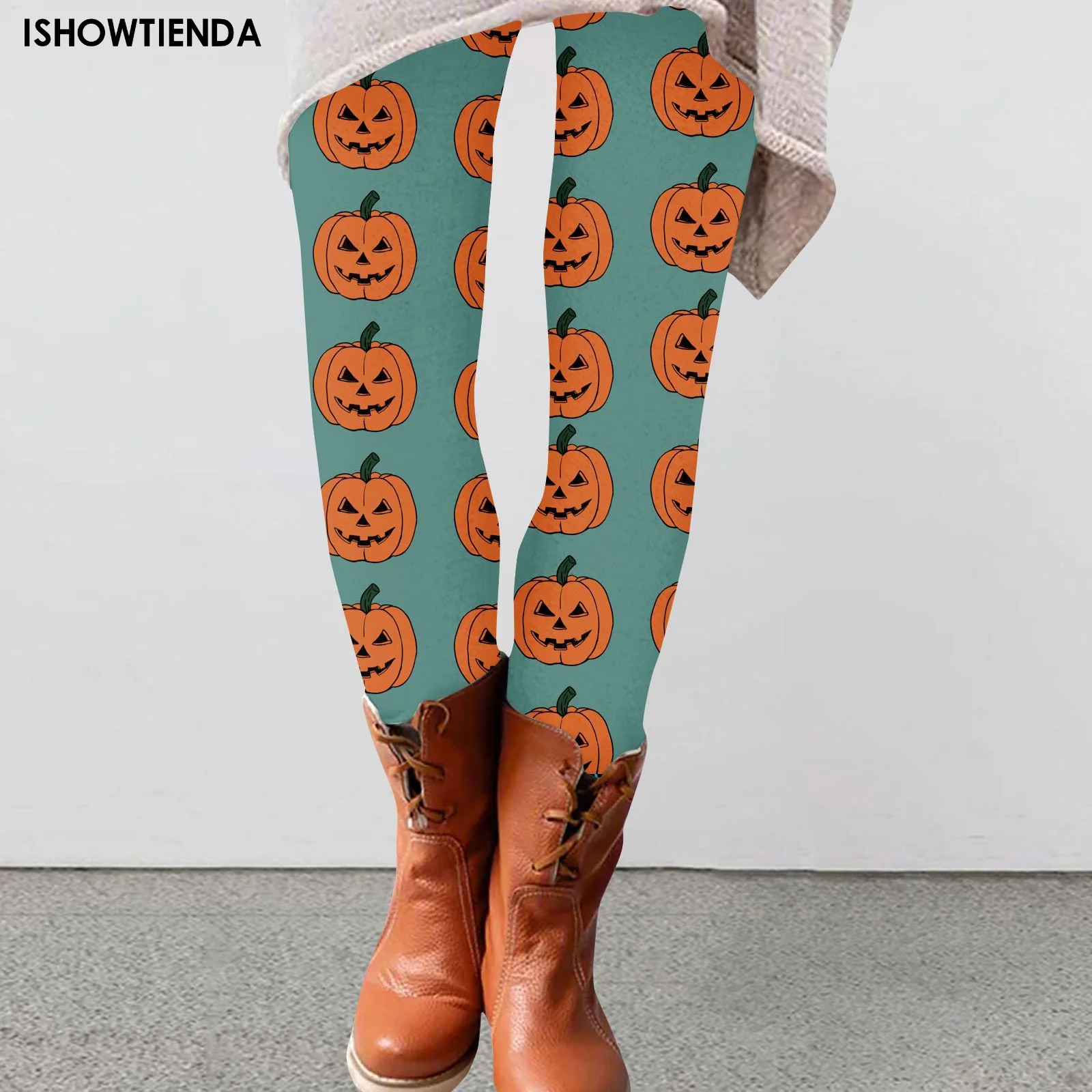 

Женские легинсы на Хэллоуин, пикантные эластичные легинсы в полоску с принтом черепа, облегающие легинсы для фитнеса с эффектом пуш-ап, женская одежда