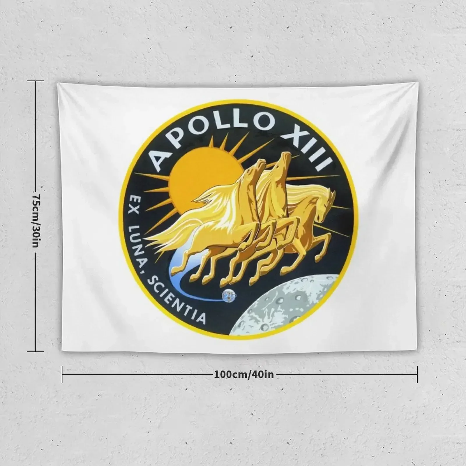 Гобелен с логотипом Apollo 13