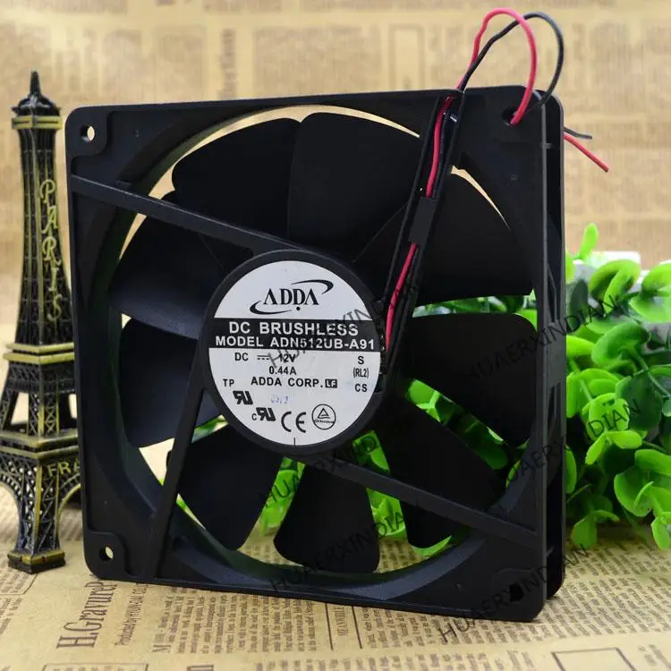 Новый 13525 ADN512UB-A91 135*135*25 мм 12 В комплект для сборки охлаждающего вентилятора