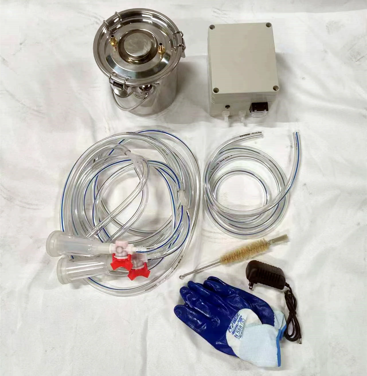 Электрическая портативная молочная Молочная машина для коров коз овец 12 л