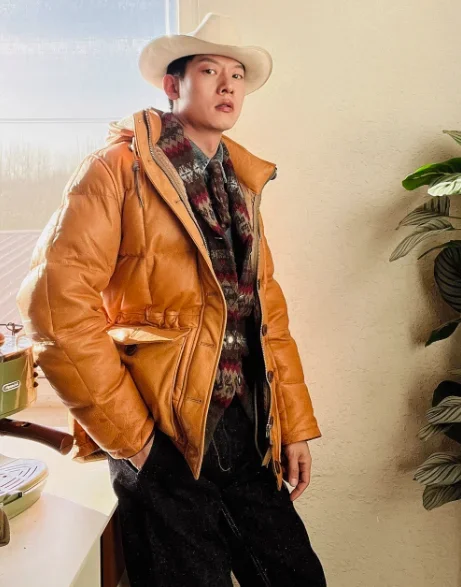 CD2375 Red Tornado большой размер супер теплая мужская куртка из натуральной коровьей