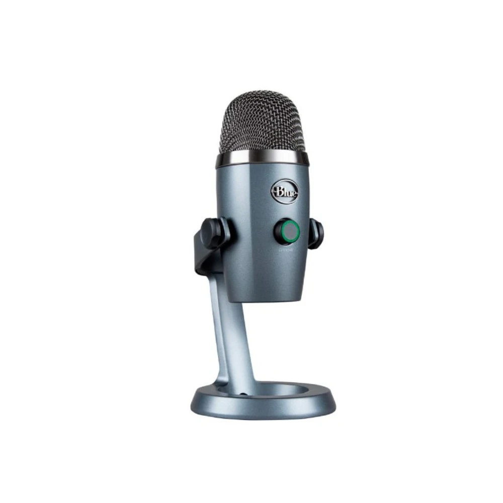 

Microfone Condensador Usb Yeti Nano Cinza Blue Logitech