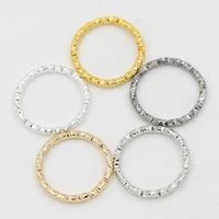 50 100pcslot 8 20mm round jump rings twisted open split jump rings connector for diy jewelry handmade makings findings supplies