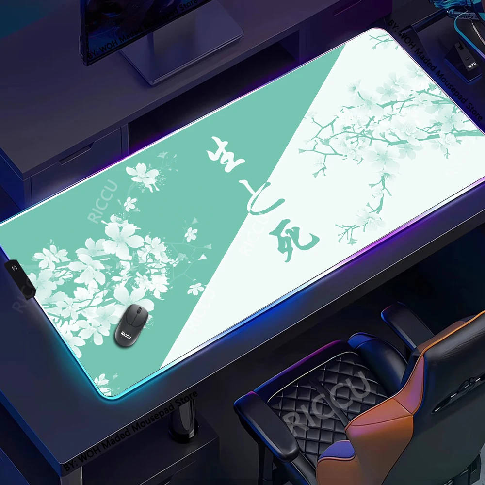 Riccu RGB Сакура коврик для мыши