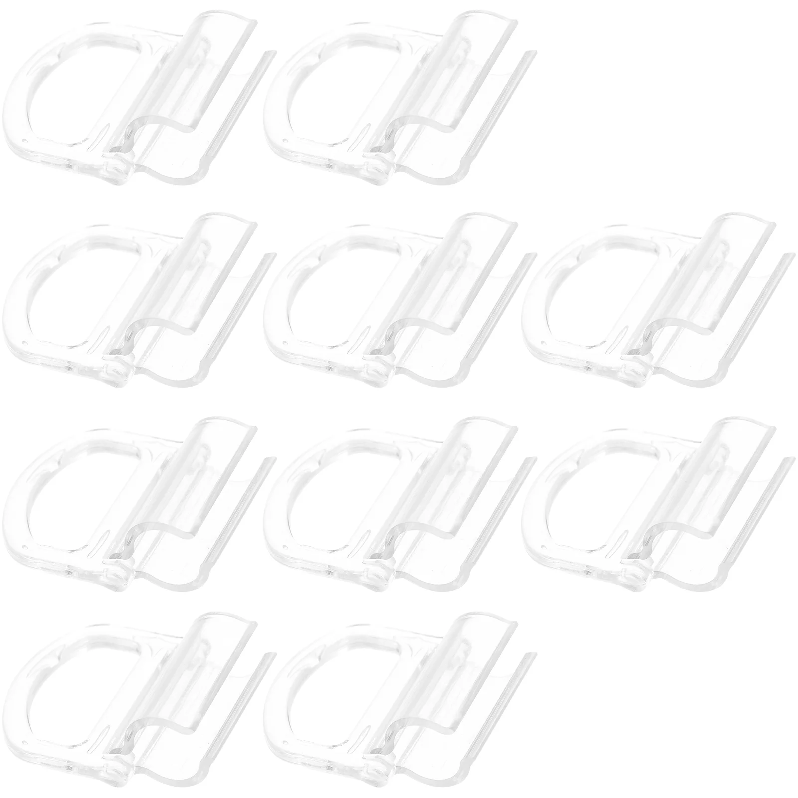 

10 Pcs Shade Pulls For Roller Shades Roller Blind Handle Shades Clips Cordless Pull Window Pulls Valance Abs Parts