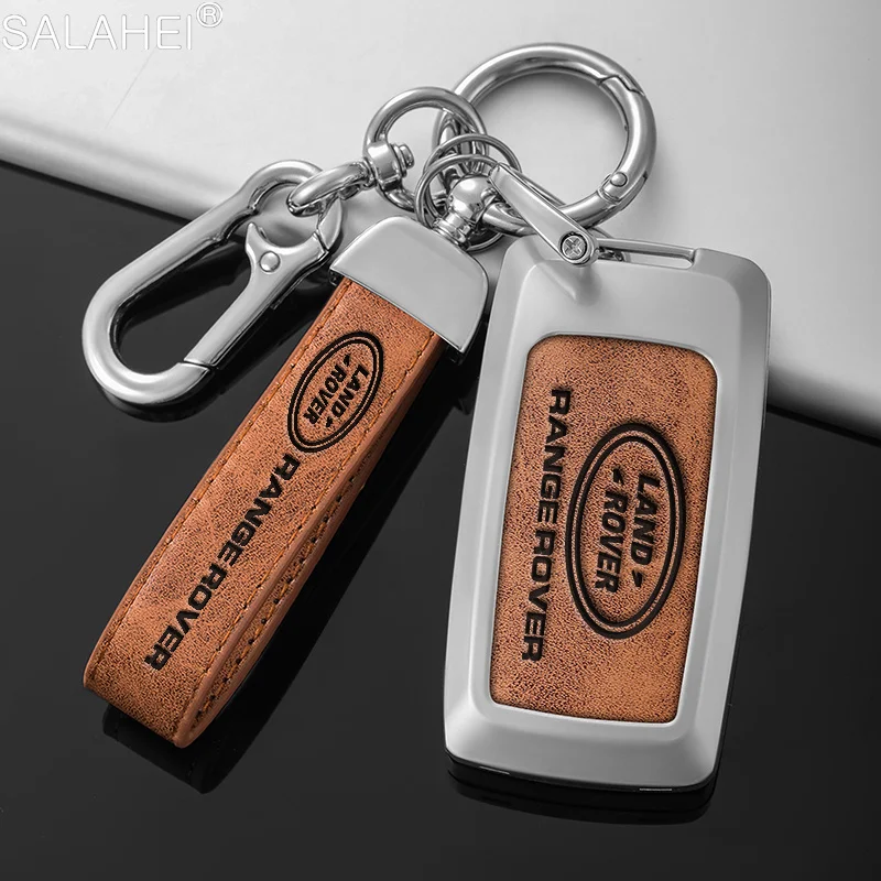 

Car Remote Key Fob Case Cover Bag For Land Rover Range Rover Sport Evoque Freelander 2 Velar Discovery 4 Keychain Accessories
