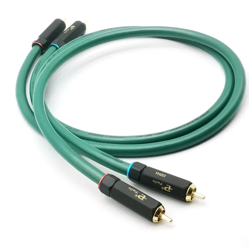 Кабель HiFi для соединения аудио Furutech медный кабель RCA усилителя CD-плеера