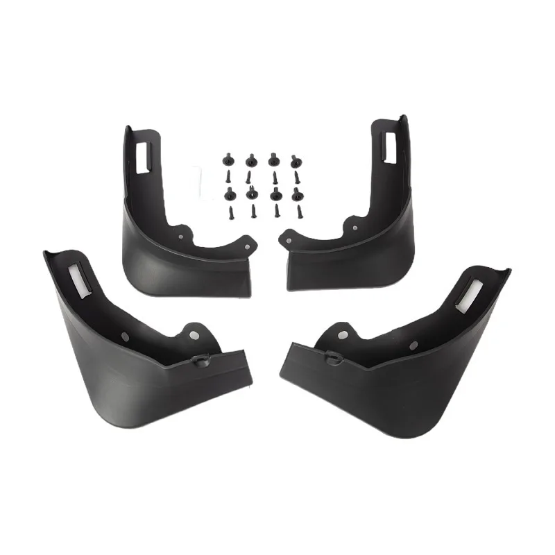 

For Tesla model 3 fender Matte Black Front Rear Mudguard Kit Fender Mud flaps For Tesla fender