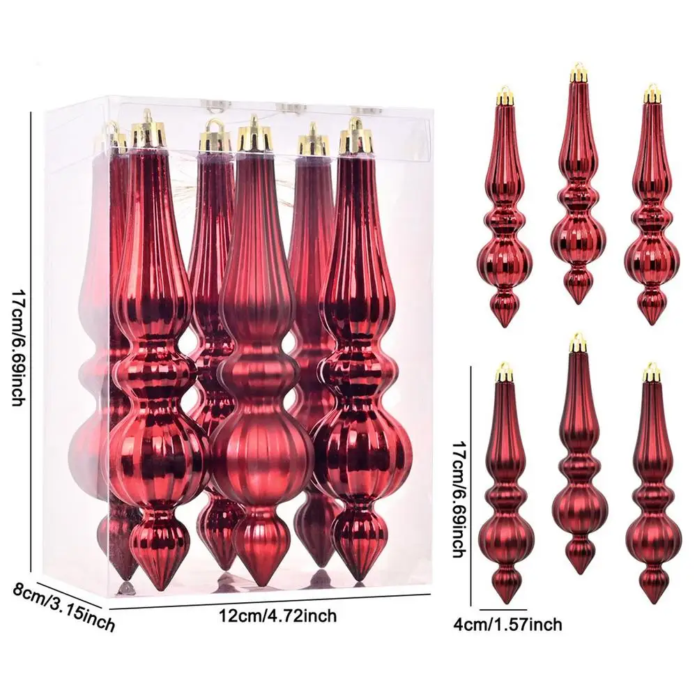 

Рождественские накидки для елки, 6 штук