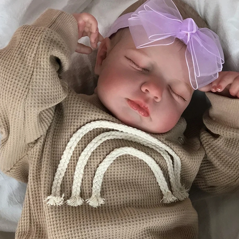 

Кукла реборн, Реалистичная, 49 см, с видимыми венами