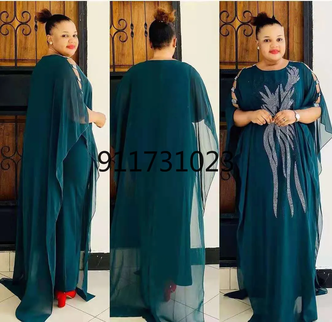 Новое Африканское Дашики Женская мода абайя стильная шифоновая ткань горячее