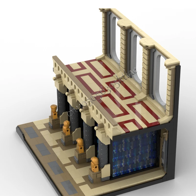 2483 детали MOC: Инновационная уличная сцена, модульный конструктор, развивающая игрушка для сборки, рождественский подарок для детей (art.: 3920d7fc410ee) - 3920d7fc410ee