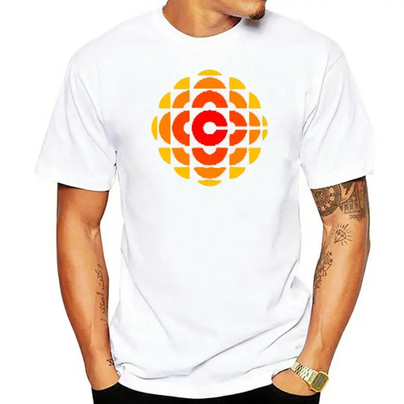 

Title: Retro CBC Logo - PC54R Port Co. Ringer Tee