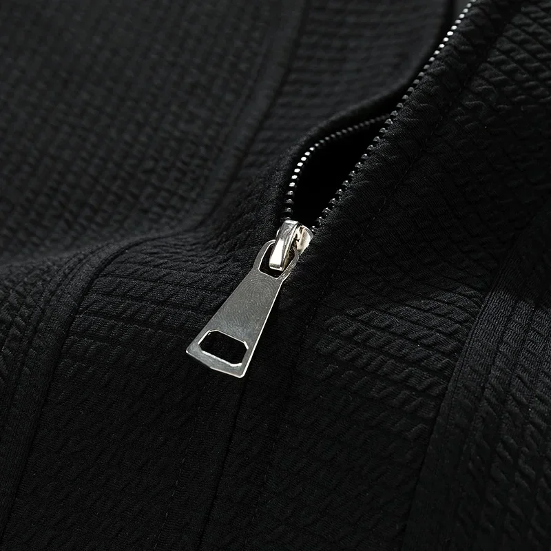 Новинка 2024 мужская куртка на молнии кардиган свитер весна-осень верхнее пальто